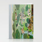 Anna Mary Robertson 'Grandma' Moses The Old Oaken Bucket American Folk Art Stationery Card Gallery Image 2
