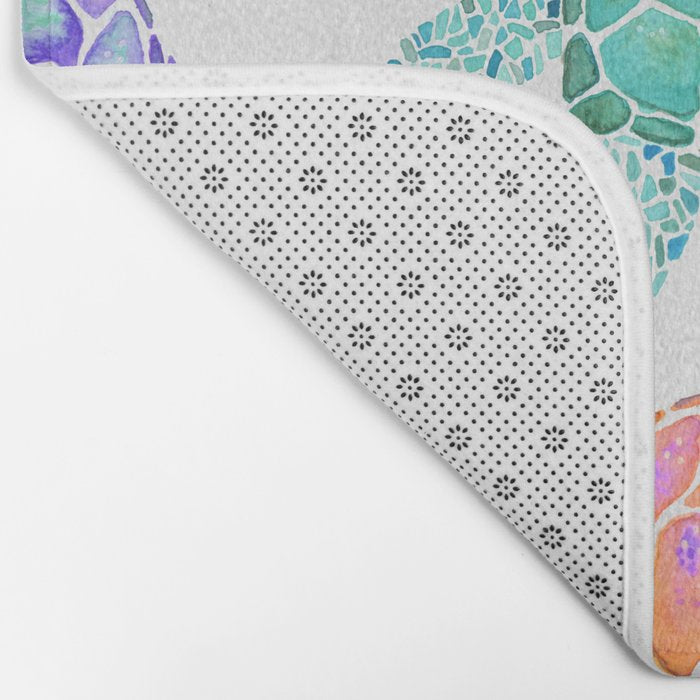 Sea Turtle - Colour Bath Mat Gallery Image 2