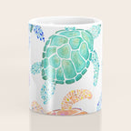 Sea Turtle - Colour Coffee Mug Gallery Image 4