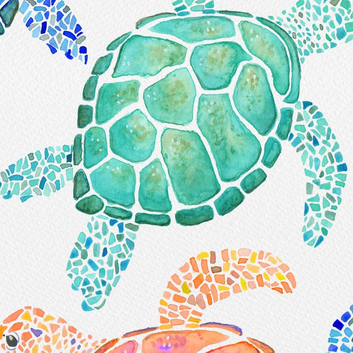 Sea Turtle - Colour Coffee Mug Gallery Image 2