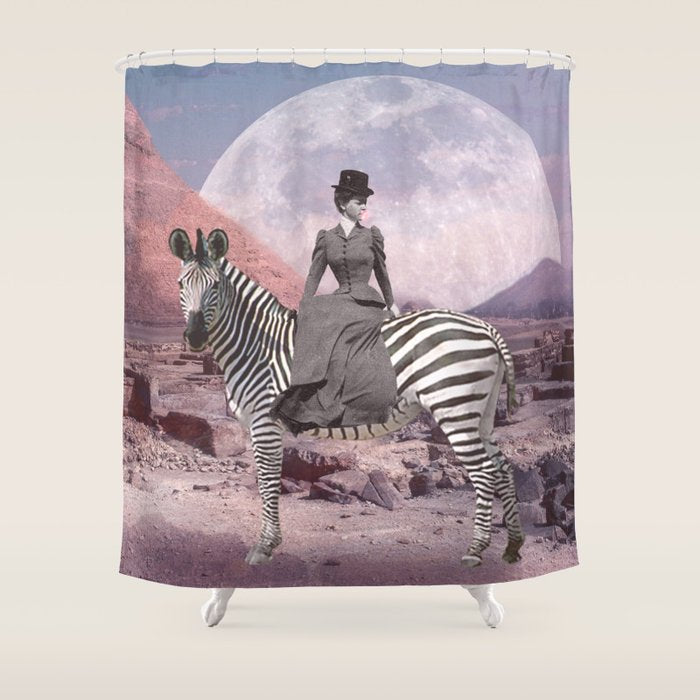 The Traveller Shower Curtain Gallery Image 1