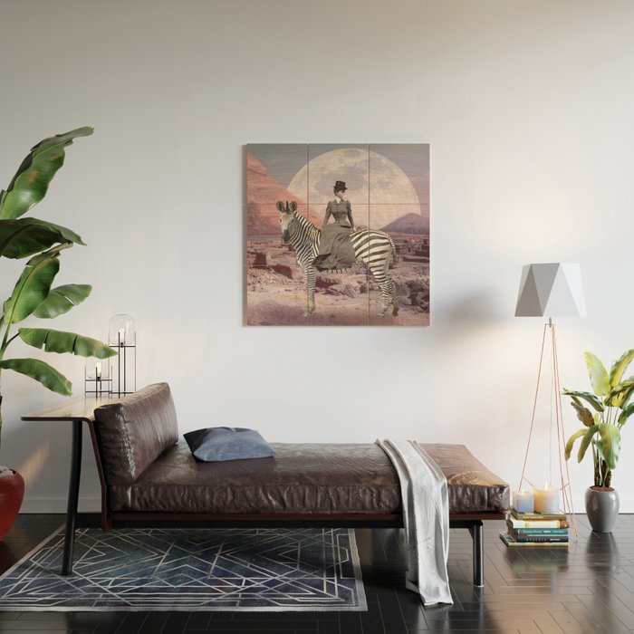 The Traveller Wood Wall Art Gallery Image 2