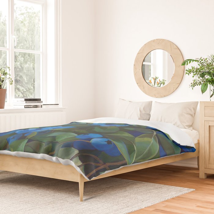 A Blueberry View Duvet Cover Gallery Image 2