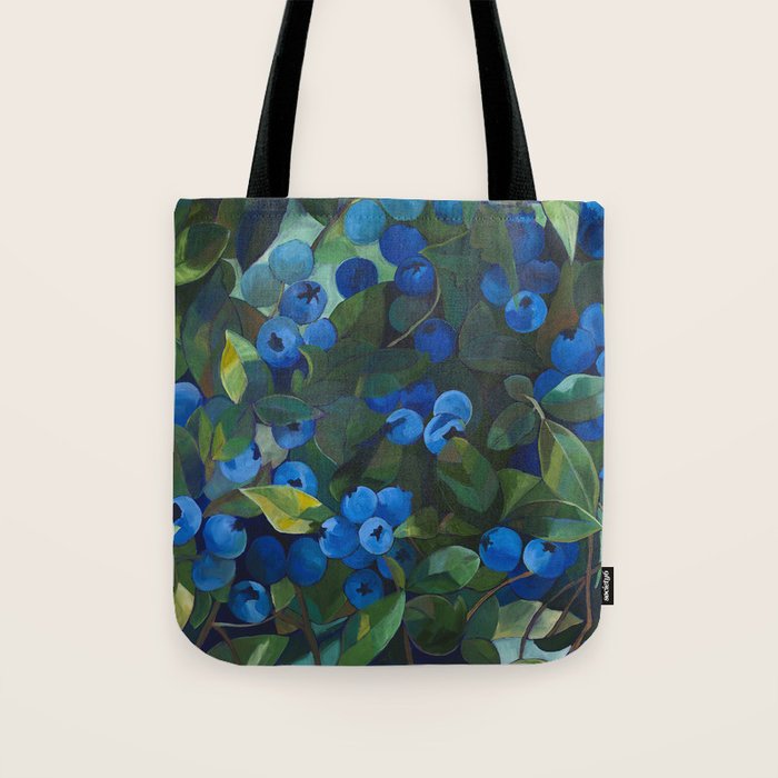 A Blueberry View Tote Bag Gallery Image 1