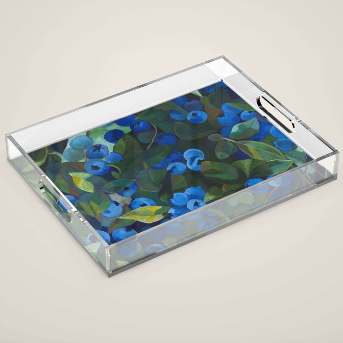 A Blueberry View Acrylic Tray Gallery Image 1