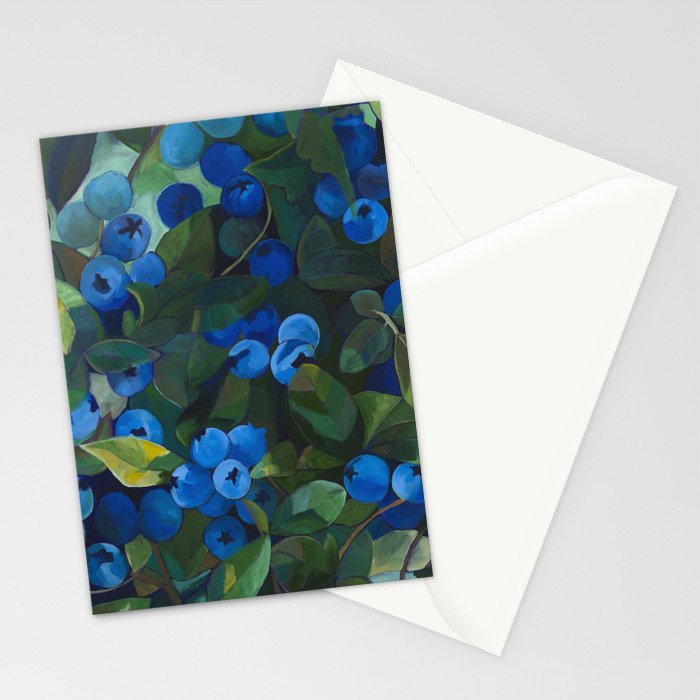 A Blueberry View Stationery Card Gallery Image 2