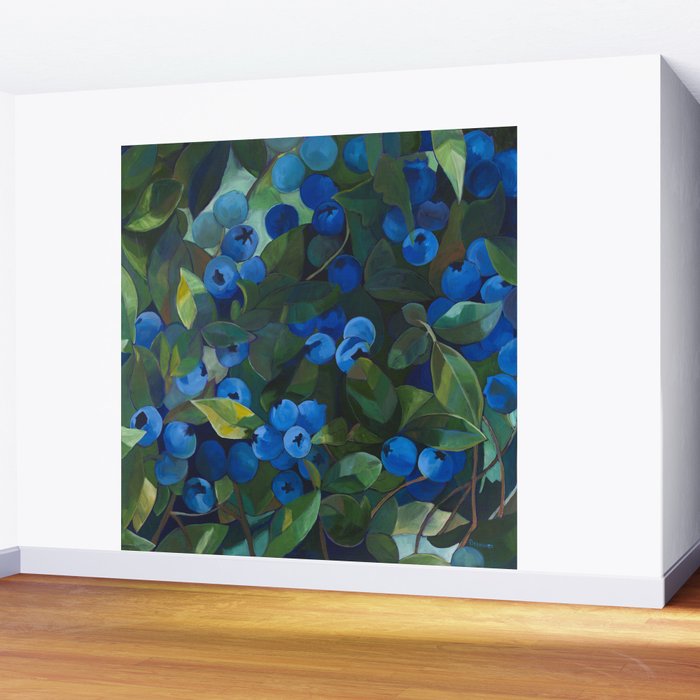 A Blueberry View Wall Mural Gallery Image 2
