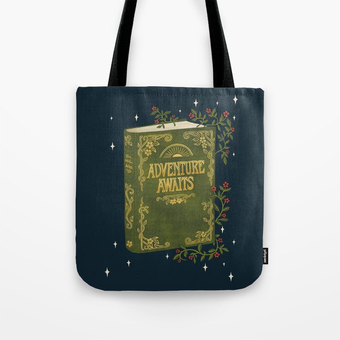 Adventure Awaits Tote Bag Gallery Image 1