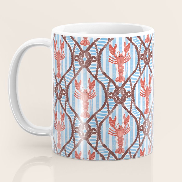 Coastal Lobster Elegance Coffee Mug Gallery Image 3