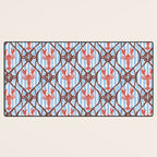 Coastal Lobster Elegance Desk Mat Gallery Image 3