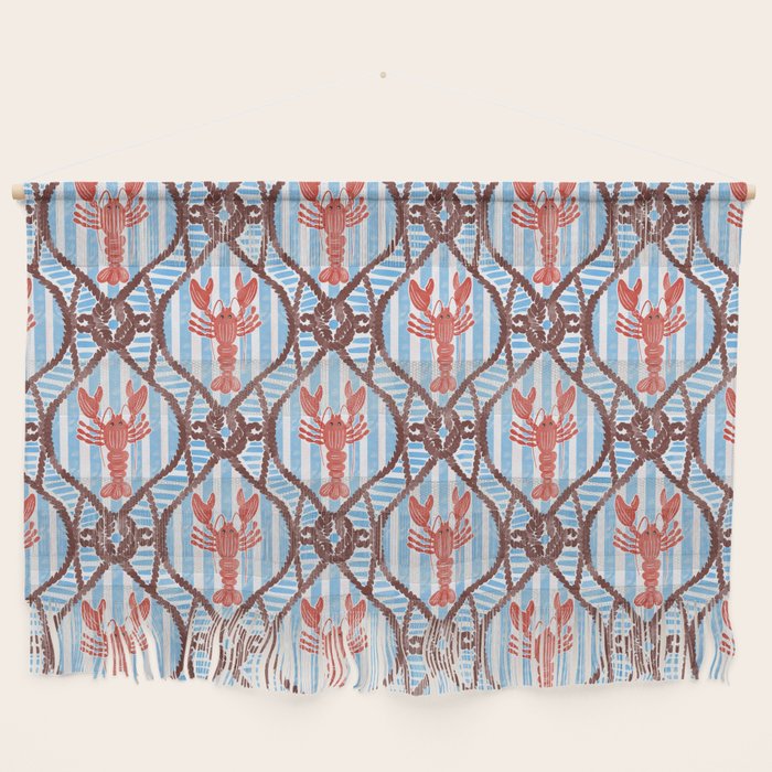 Coastal Lobster Elegance Wall Hanging Gallery Image 1