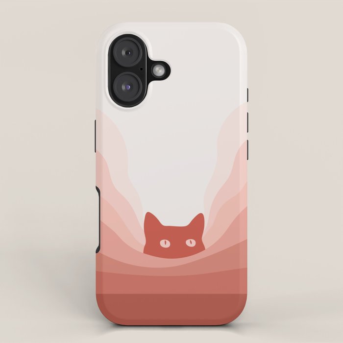 Cat Landscape 78 iPhone Case Gallery Image 1