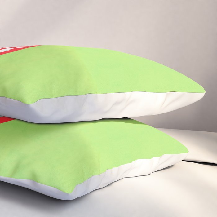 Big fruit Cherry duo with fun pun 'Cherry Nice'  Pillow Sham Gallery Image 3
