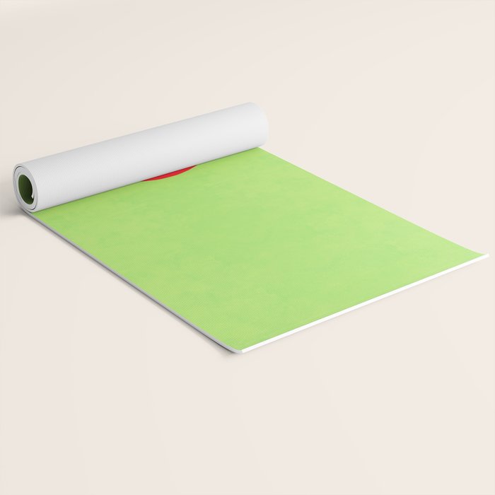 Big fruit Cherry duo with fun pun 'Cherry Nice'  Yoga Mat Gallery Image 2