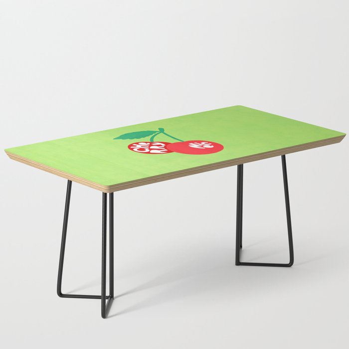 Big fruit Cherry duo with fun pun 'Cherry Nice'  Coffee Table Gallery Image 1