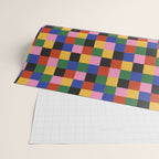 Bold Colorful Checks Pattern - Small XVII Wrapping Paper Gallery Image 2