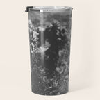 Cholla Cactus Garden (Black + White) Travel Mug Gallery Image 3