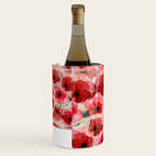 Pressed Poppy Blossom Pattern Wine Chiller Gallery Image 2