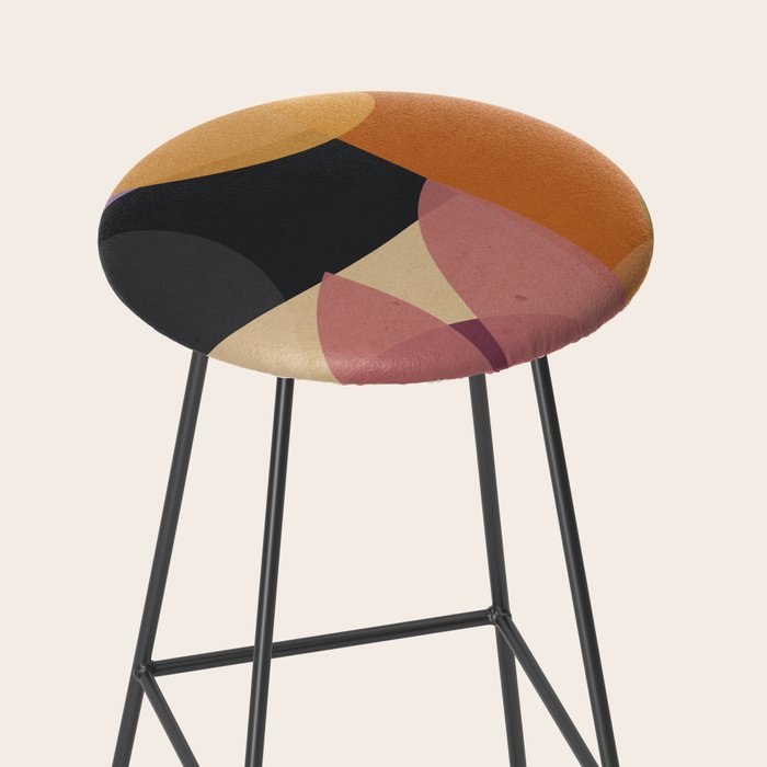 Modern Abstract Art 80 Stool Gallery Image 2