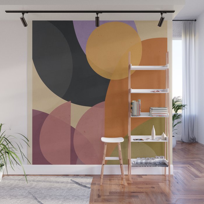 Modern Abstract Art 80 Wall Mural Gallery Image 1