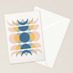 Moon Phases Abstract IV Stationery Card Gallery Image 2