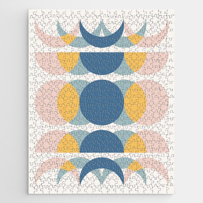 Moon Phases Abstract IV Jigsaw Puzzle Gallery Image 1