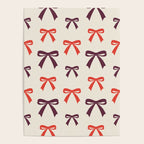Christmas Bows Pattern Poster Gallery Image 4