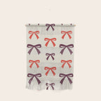 Christmas Bows Pattern Wall Hanging Gallery Image 1