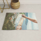 Waves Roller II - Sea waves rolling pin Rug Gallery Image 1