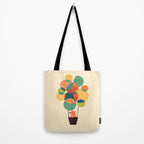 Whimsical Hot Air Balloon Tote Bag Gallery Image 2