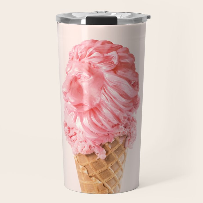 THE LION CREAM Travel Mug Gallery Image 1