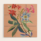 Bee Lunch Wood Wall Art Gallery Image 1