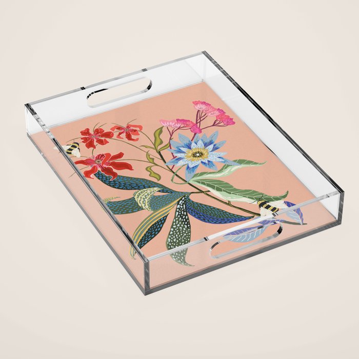 Bee Lunch Acrylic Tray Gallery Image 1