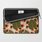African leaves and flowers Laptop Sleeve Gallery Image 2