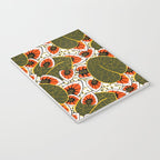 African leaves and flowers Notebook Gallery Image 3
