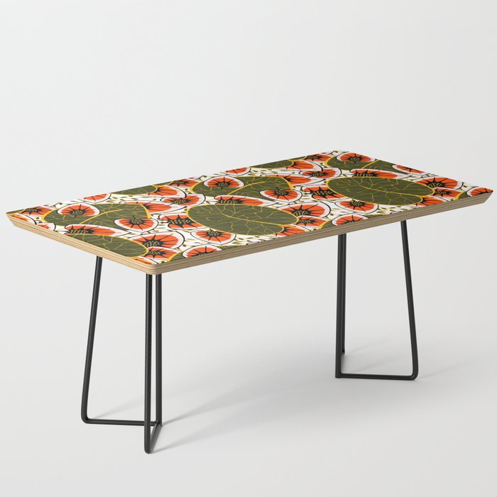 African leaves and flowers Coffee Table Gallery Image 1