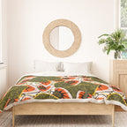 African leaves and flowers Duvet Cover Gallery Image 3