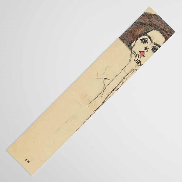 Egon Schiele - Portrait Of A Woman 1910 Table Runner Gallery Image 3