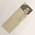 Egon Schiele - Portrait Of A Woman 1910 Yoga Mat Gallery Image 1