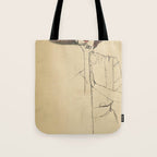 Egon Schiele - Portrait Of A Woman 1910 Tote Bag Gallery Image 1