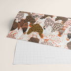 Favorite chickens brown Wrapping Paper Gallery Image 2