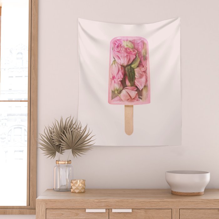 FLORAL POPSICLE Wall Tapestry Gallery Image 2