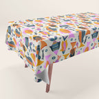 Crafty Maximalist Fish Parade Tablecloth Gallery Image 1