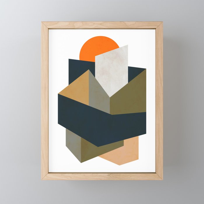 City walls Mini Art Print Gallery Image 1