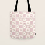 coquette bows in pink Tote Bag Gallery Image 1
