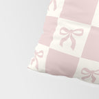 coquette bows in pink Pillow Sham Gallery Image 4