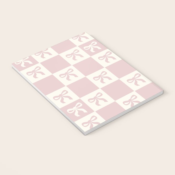 coquette bows in pink Notebook Gallery Image 3