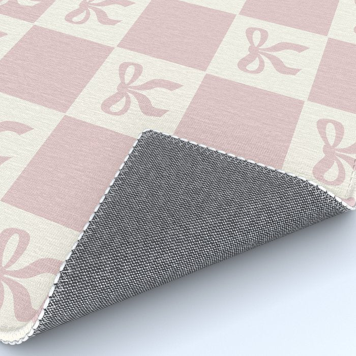 coquette bows in pink Rug Gallery Image 4