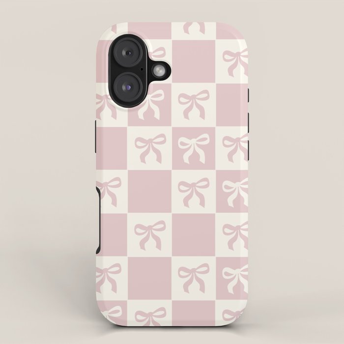 coquette bows in pink iPhone Case Gallery Image 1
