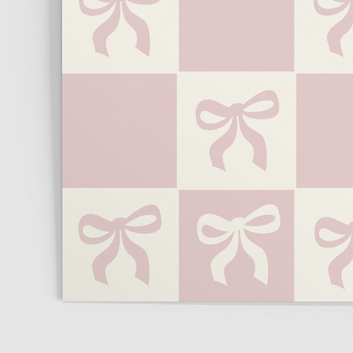 coquette bows in pink Poster Gallery Image 3